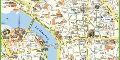 Harta Toulouse