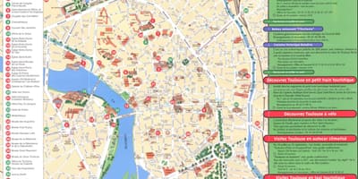 Harta orasului Toulouse